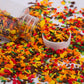 Sentovac Thanksgiving Autumn Sprinkles Edible Maple Leaves Fall Confetti Sprinkles for Cake Decorating Cookie Cupcake Topper Bak