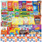 Sarahs Candy Factory Snack Variety Box - 46 Count Mixed Bars, Cookies, Chips, Candy for Office, Schools, Family