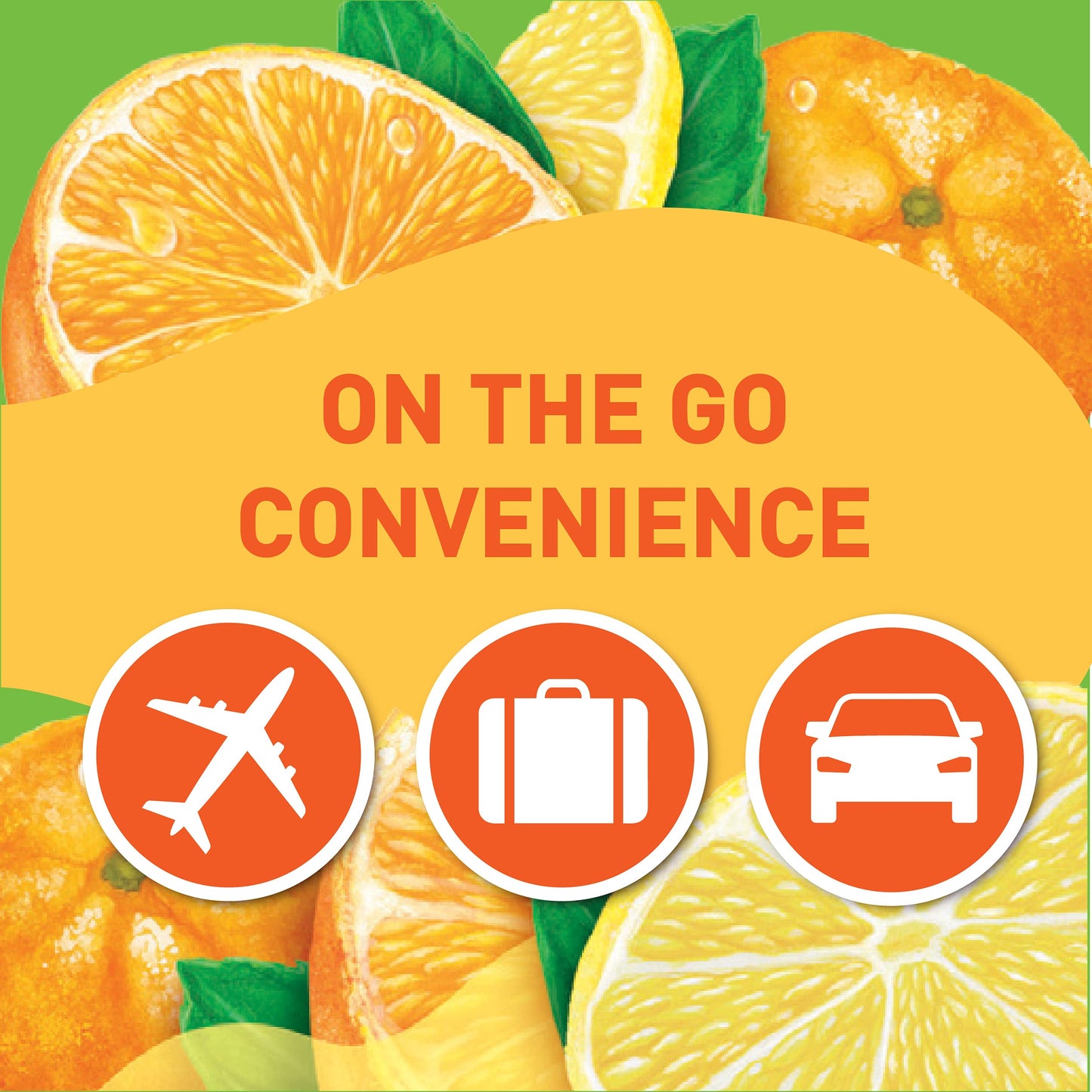 Tampico Singles To Go Drink Mix Packets, Citrus Punch, 6-Count Box - Zero Sugar, Low Calorie Powdered Drink Packets, 100% Dv Of Vitamin C Per Serving, Convenient, On-The-Go Water Enhancers