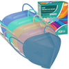 Xdx Kn95 Face Masks, Individually Wrapped Disposable Face Masks For Men And Women, 5 Layers Breathable & Comfortable Multicolor 