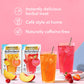 NEW Twinings Peach Mango Refreshers  Herbal Tea Instant Beverage with Real Peach Fruit Bits  5 Count (Pack of 6)  Caf? Style  No Artificial Sweeteners  Naturally Caffeine-Free Refreshment  30 Packets