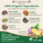 DelighTeas Stomach & Liver Tea - Ayurvedic Herbal Blend, 5oz Loose Leaf, Vegan, Caffeine-Free, Sugar-Free