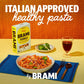 Brami Fusilli Italian Protein Pasta | Low Carb | High Fiber | High Protein | Non-GMO | Keto | Made in Italy | Dry Pasta | Semoli