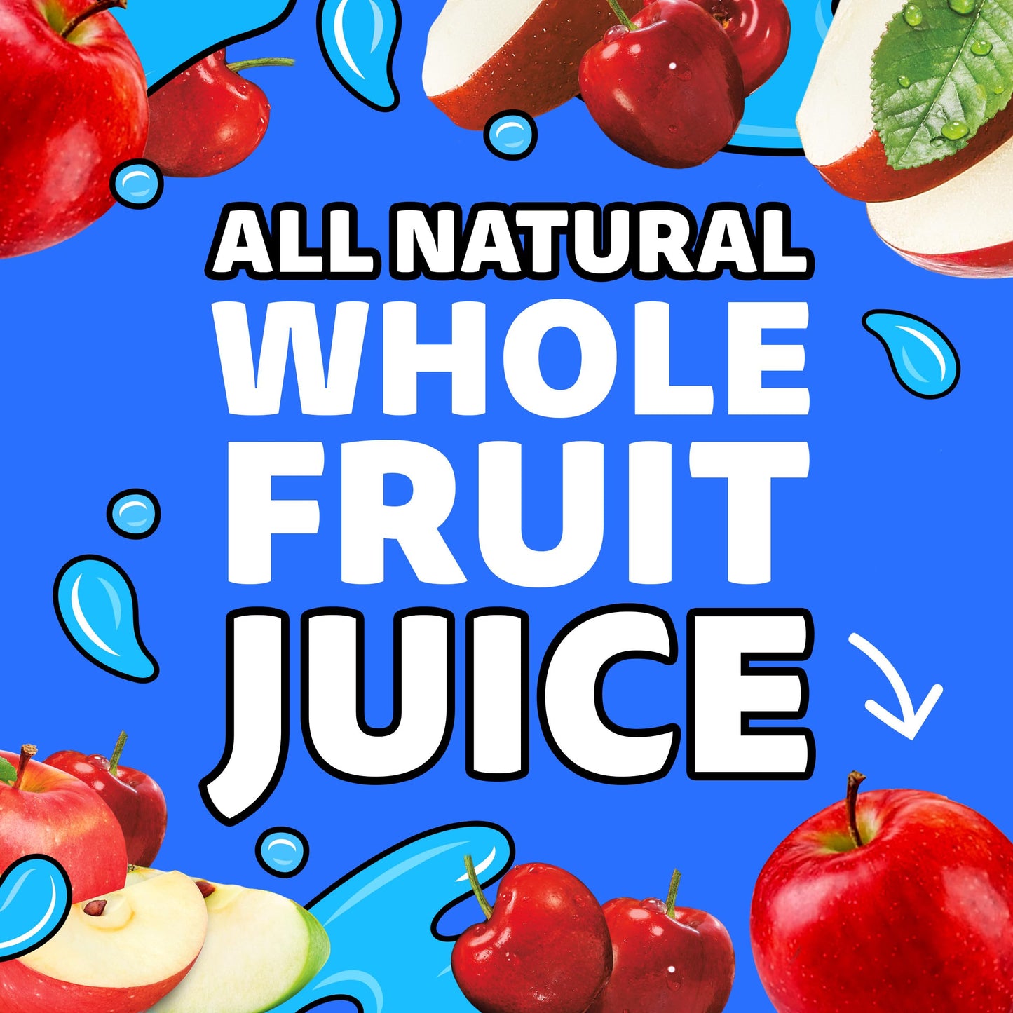 Capri Sun Fruit Punch Flavored 100% Juice Blend From Concentrate With Added Ingredient and Other Natural Flavor, 6 oz. Pouches,