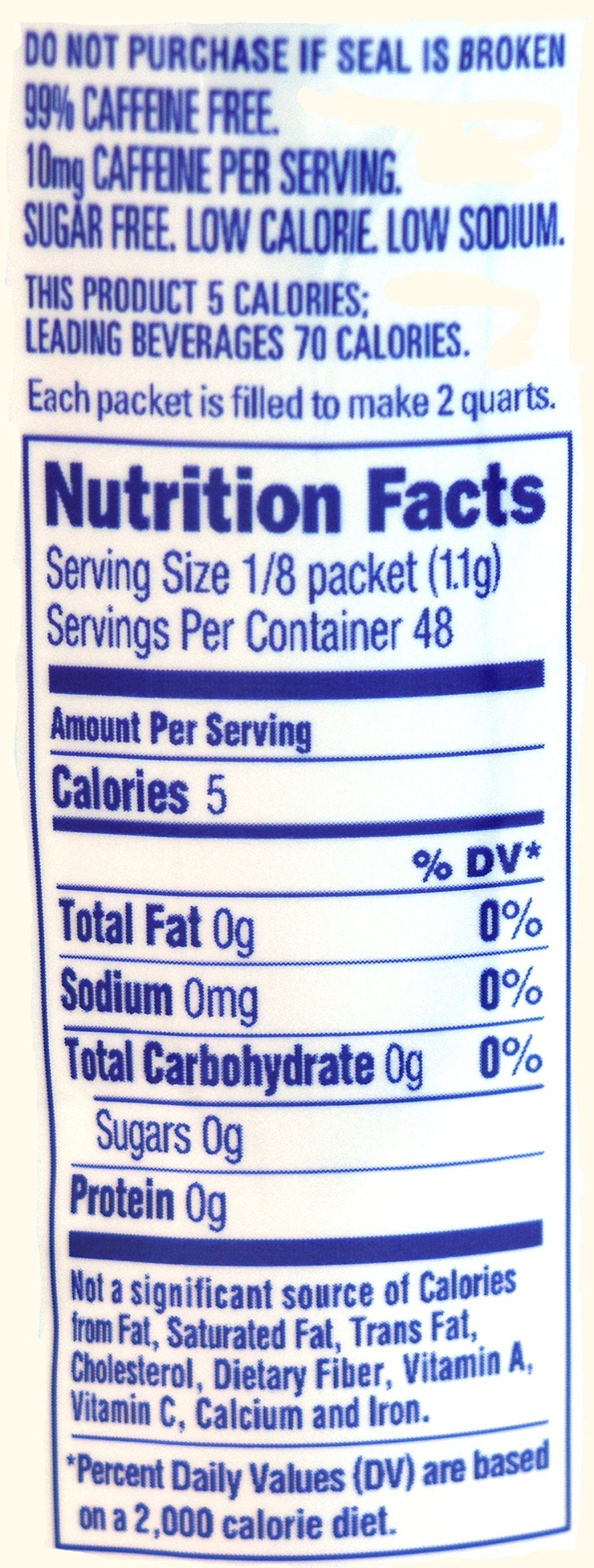 Crystal Light Raspberry Iced Tea Canister, 1.6 Ounce (Pack of 2)