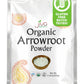 Jiva Organics Organic Arrowroot Flour (Powder) 5 Pound Bag - Raw, Non-Gmo, Gluten Free