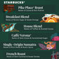 Starbucks K-Cup Coffee Pods Variety Pack, Medium & Dark Roast, 60 Pods Total, Compatible with Keurig malt-inspired, Black Variety