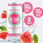 Hiball Energy Seltzer Water, Caffeinated Sparkling Water, Sugar Free, 16 Fl Oz (Pack of 8), Watermelon, Model: 0853585008455