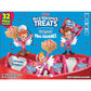 Rice Krispies Treats Mini Marshmallow Cereal Bars, Valentine'S Day Snacks, Original With Holiday Sprinkles, 12.4Oz Box (32 Count