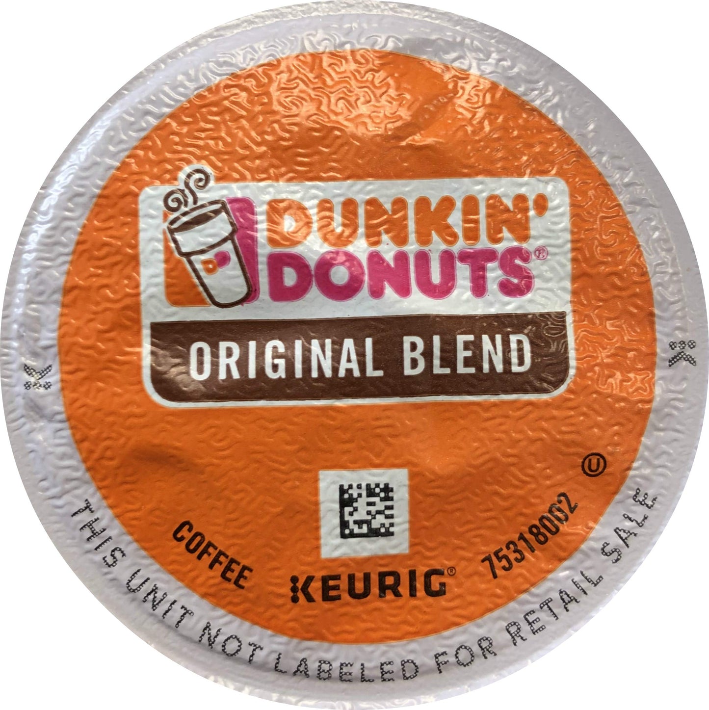 Dunkin Donuts Original Flavor Coffee K-Cups for Keurig, 32 Count
