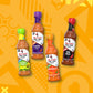 Nandos PERi PERi Artisan Hot Sauce Variety Gift Pack - Lemon & Herb, Garlic, Medium, Extra Extra Red Hot Piri Piri Sauce Set -