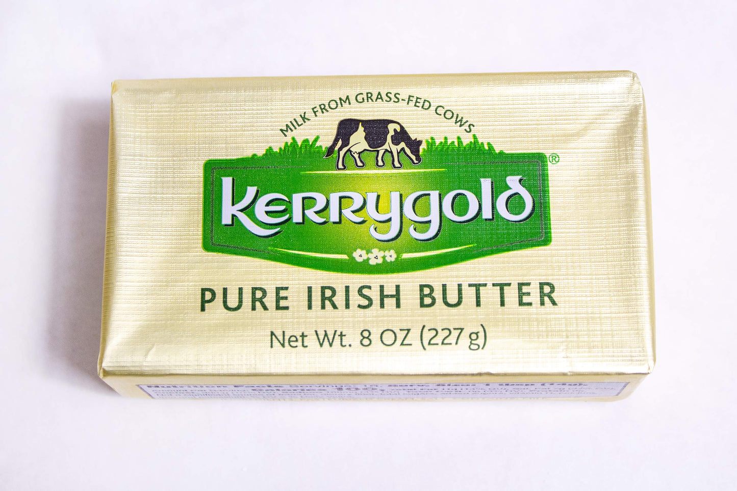 Kerrygold Salted Butter, 8 Oz Foil Pack (Pack Of 20)