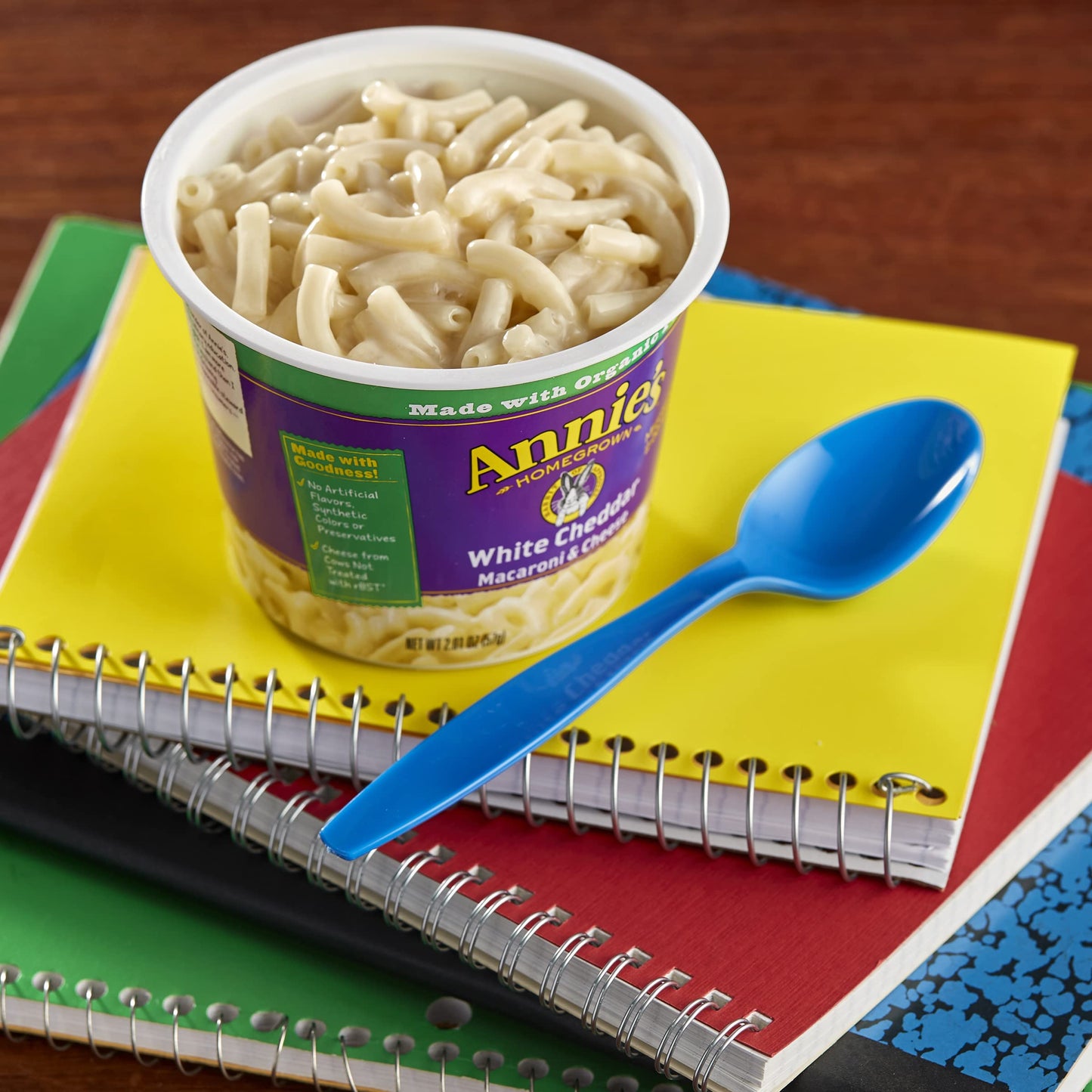 Annie’s White Cheddar Microwave Mac and Cheese, Organic Pasta, 4 Cups, 8.04 oz, Natural
