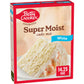 Betty Crocker Super Moist White Cake Mix, 14.25 oz, Ideal for Easter Treats