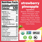 Noka Superfood Smoothie Pouches (Strawberry Pineapple) 4 Pack, with Plant Protein, Prebiotic Fiber & Flax Seed, Organic, Gluten