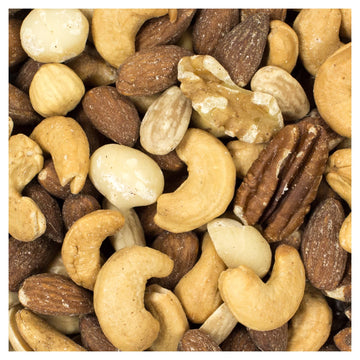 Fancy Deluxe Mixed Nuts Roasted Unsalted | Non-GMO | Premium Quality | Bulk Value Size 32 Oz. (2 Lb.)