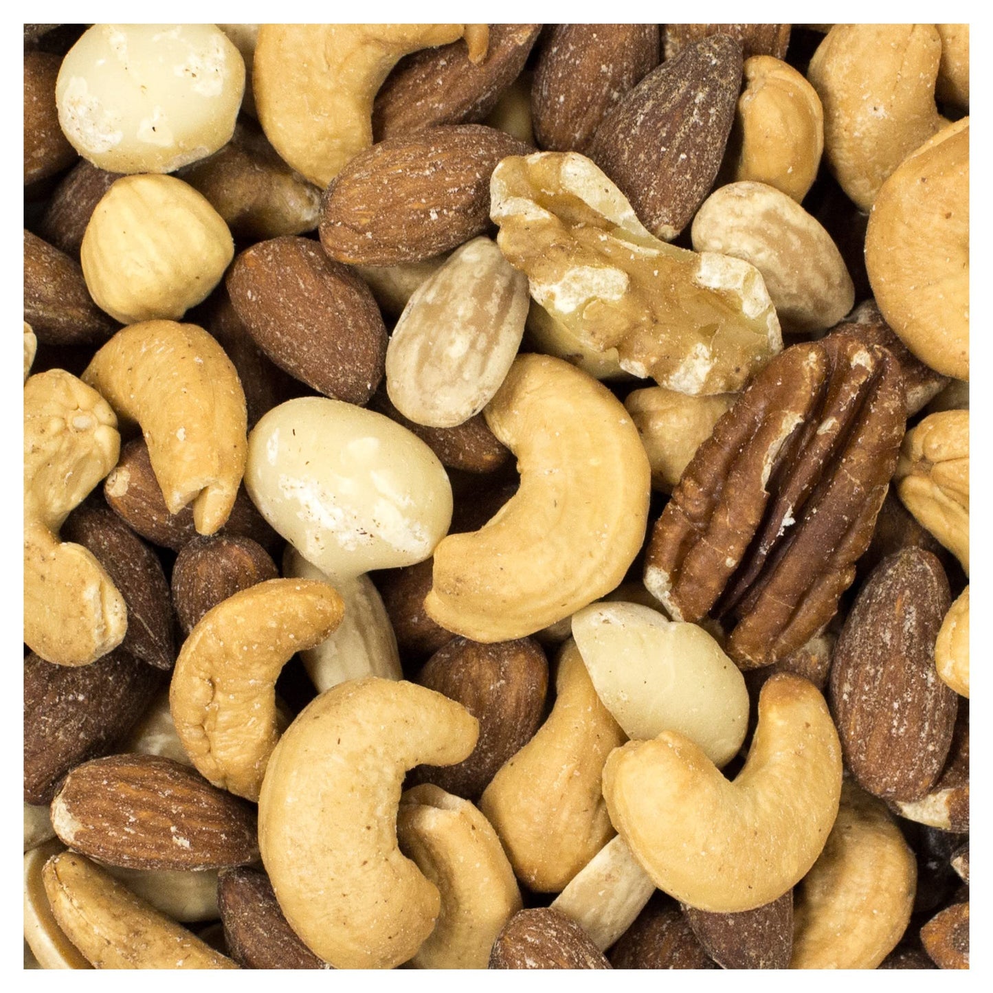 Deluxe Fancy Mixed Nuts Roasted Salted (No Peanuts), 20 Lbs. Bulk Case, Kosher