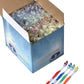 Bulk Toothbrush Pack With Hygienic Covers  Premium Quality Individually Wrapped Colorful Tooth Brushes  Medium Soft Bristles Per