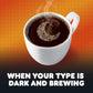 Dunkin Midnight Dark Roast Ground Coffee, 99 Ounce (Pack of 1)