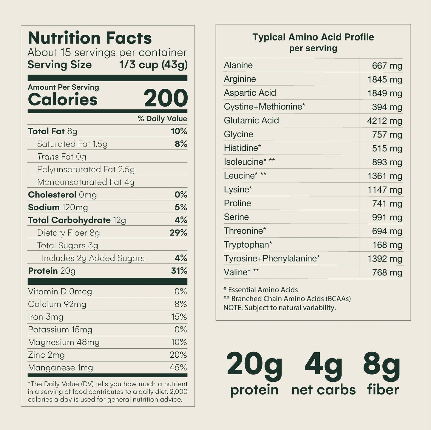 Mikuna Vegan Protein Powder (Vanilla, 15 Servings) - Plant Based Chocho Superfood Protein - Dairy Free Protein Powder Packed wit