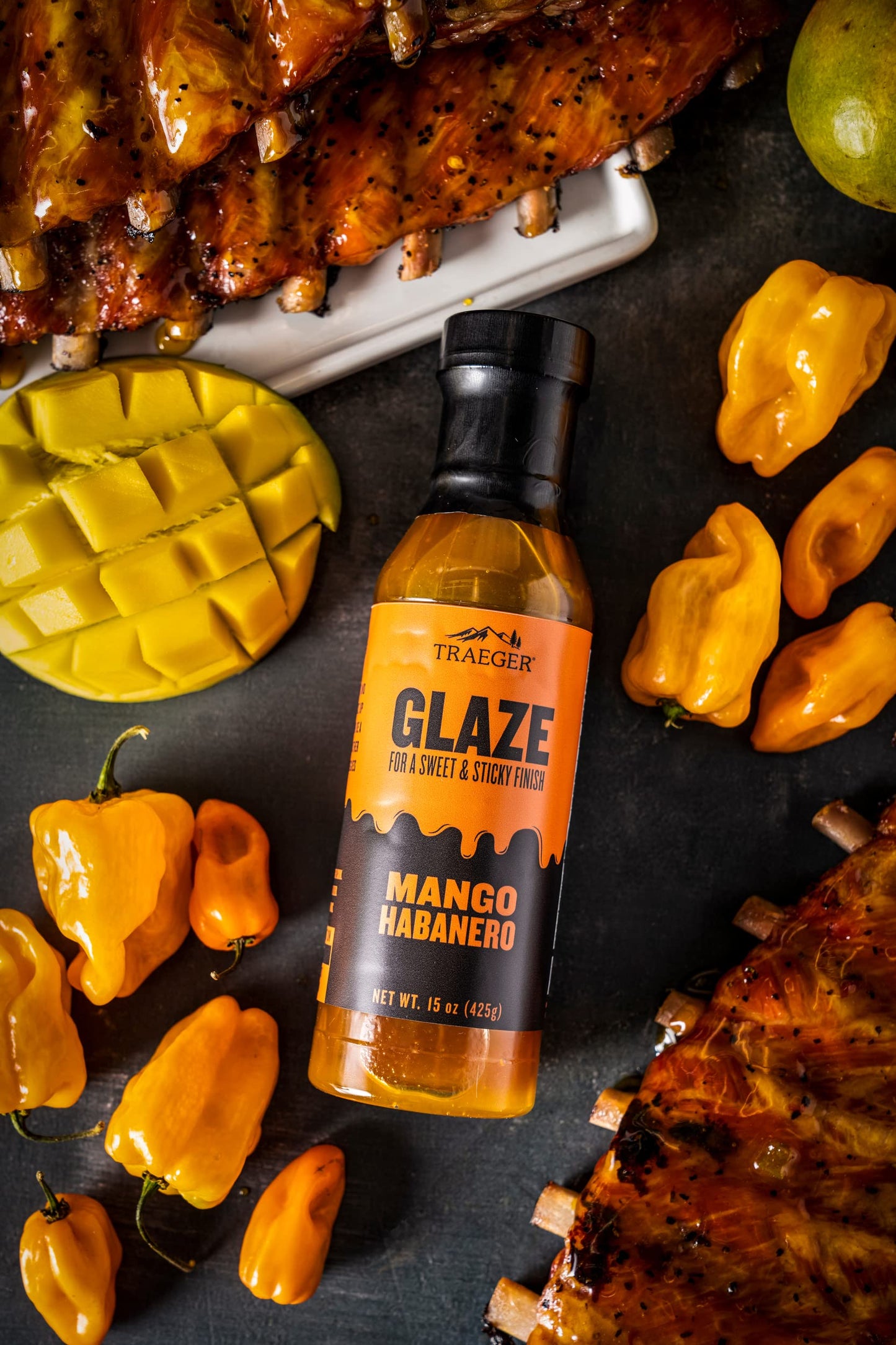 Traeger Mango Habanero Glaze