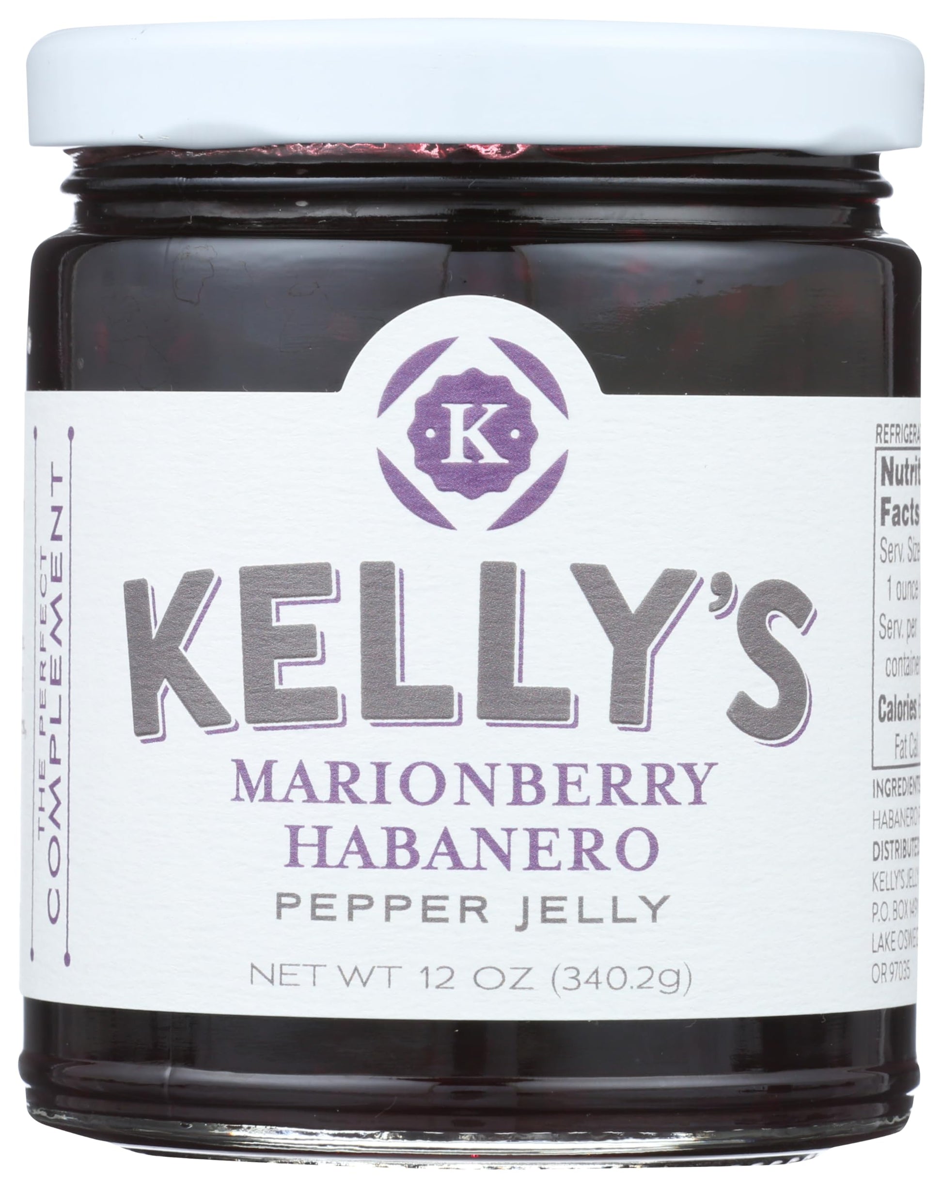 Kellys Jelly Marionero Pepper Jelly, 12 Ounce