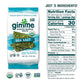 gimMe Organic Roasted Sea  Sheets, Sea Salt, Keto, Vegan, Gluten Free, 0.17 Ounce (Pack of 20)