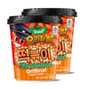DELIEF Tteokbokki Cup Original Flavor (Sweet and Spicy) 4.23oz(120g) Korean Street Food Korea Instant Rice Cake Snack, 2 Packs