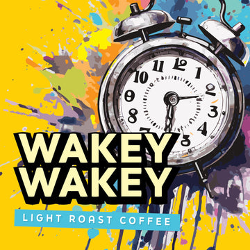 Java Factory Wakey Wakey Flavored Ground Coffee Bag - Light Roast Brew, Made With 100% Arabica Beans, 10 Oz