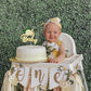 1Pc Lemon Oh Baby Cake Topper Gold Glitter Fruit Theme Oh Baby Lemonade Party Cake Decorations For Lemon Theme Baby Shower Kids