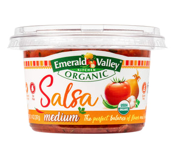Emerald Valley Kitchen, Organic Fresh Salsa, Medium, 14 Oz