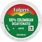 Folgers 100% Colombian Decaf Medium Roast Coffee, 96 Keurig K-Cup Pods, 24 Count (Pack of 4)