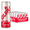 GURU Lite Organic Energy Drinks, Plant-Based Caffeine, Low Calorie, 12oz (Pack of 24), Gluten Free, Vegan, Model 897658001097