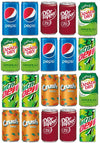 BeeQ BOX - (Pack of 20) mini Soda 7.5 OZ Variety Pack | Multi Flavor Soft Drink Bundle | Assortment Soda Refrigerator Restock Ki