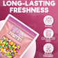 FD Pantry Fruit Crunch Original Rainbow Freeze Dried Candy - Assorted Fruit Flavors, 10 oz Pouch