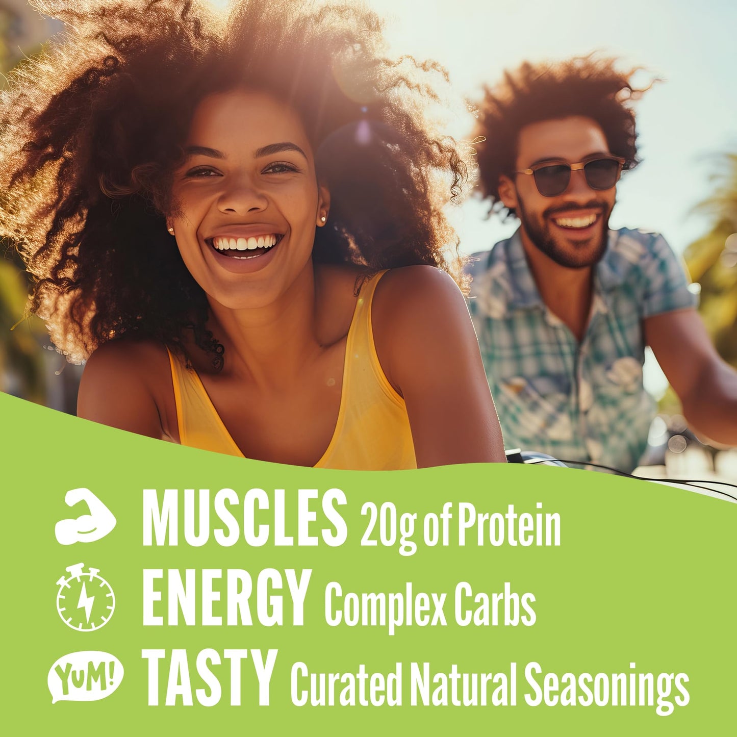 Lenny & Larrys FITZELS Protein Pretzels, Chilli Lime, 20g Plant-Based Protein, 3 oz Each (Pack of 8)