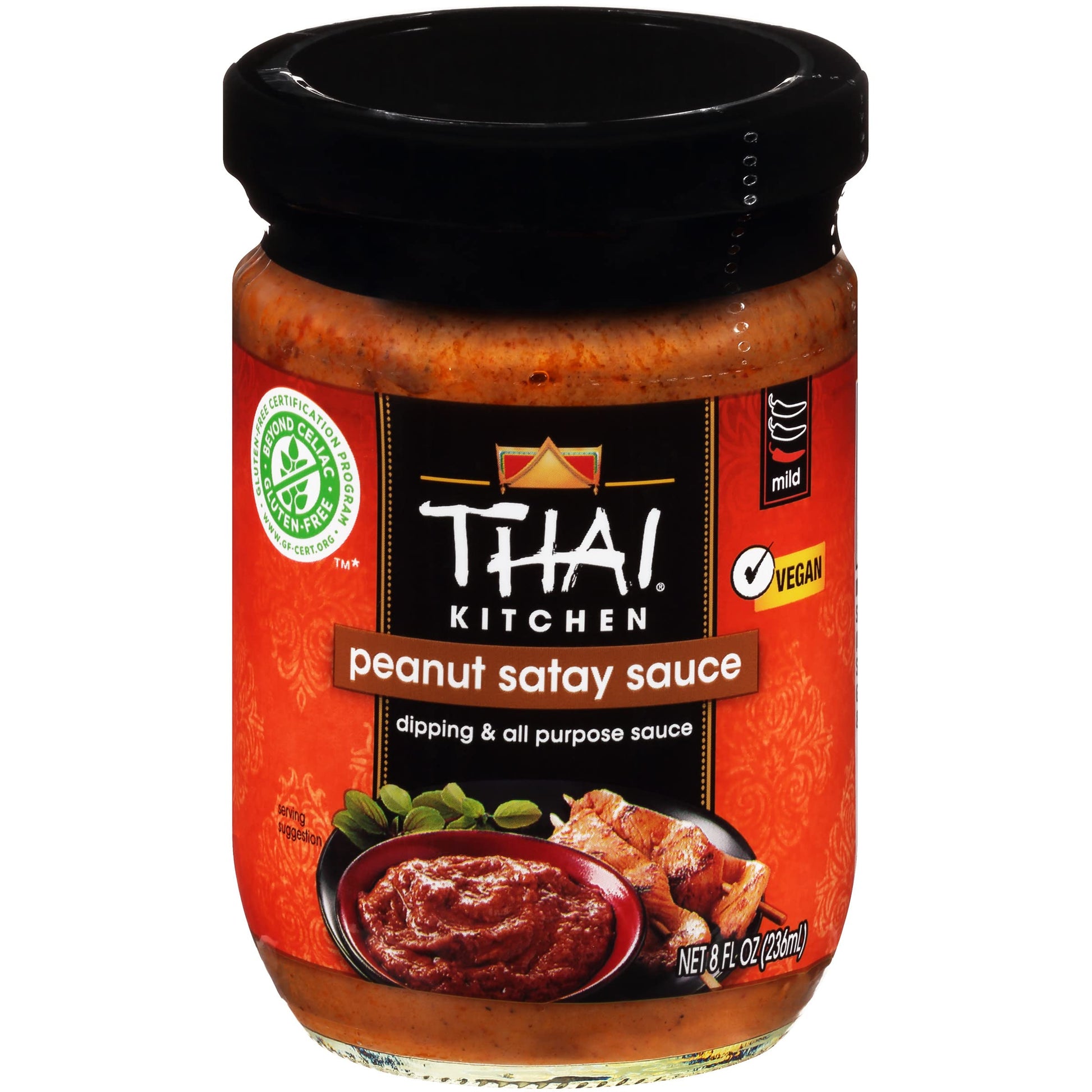 Thai Kitchen Gluten Free Peanut Satay Sauce, 8 Fl Oz