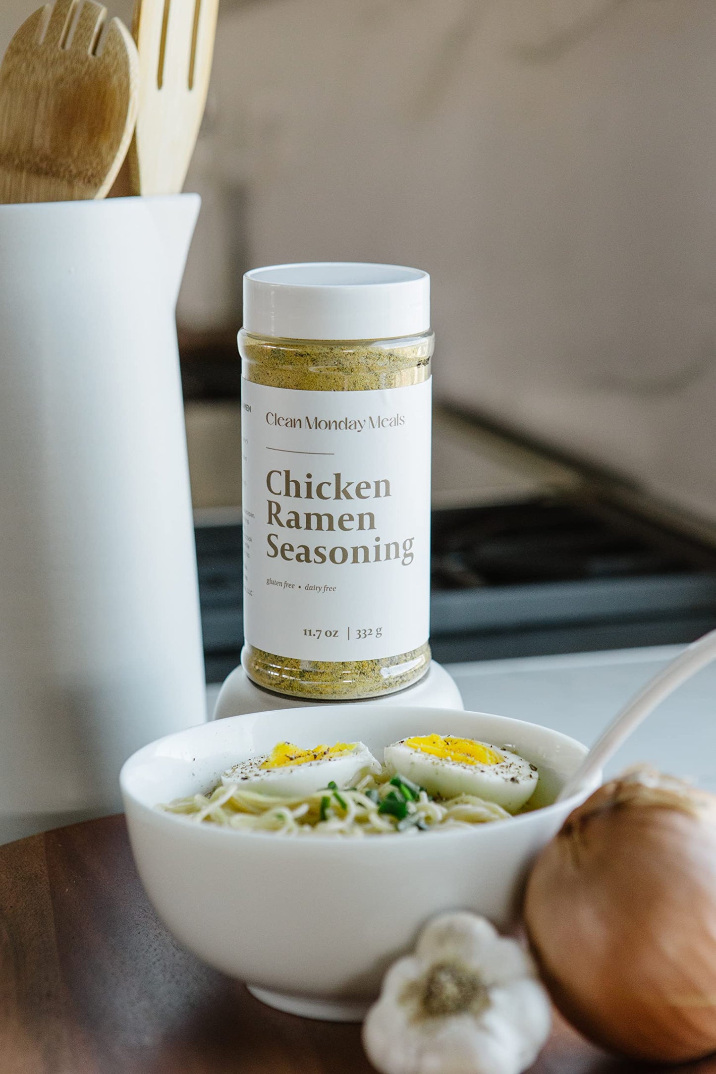 Clean Monday Meals Chicken Ramen Seasoning Mix | Dairy Free & Gluten Free | Two Pack