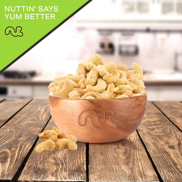 Nut Cravings - Roasted Cashews Slightly Salted - Jumbo, Whole (48Oz - 3 Lb) Packed Fresh In Resealable Bag - Nut Snack - Healthy