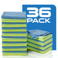 Zwipes Microfiber Towel Cleaning Cloths, 36 Pack, Assorted, (737)