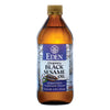 Eden Organic Black Sesame Oil, Unrefined, 100% Black Sesame Seed, 16 oz Amber Glass Bottle