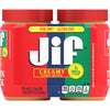 Jif Creamy Peanut Butter, 40 Ounces (Pack of 2), 7g (7% DV) of Protein Per Serving, Smooth, Creamy Texture, No Stir Peanut Butte