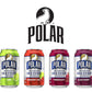 Polar Beverages All Flavor Variety Pack | Carbonated Flavored Sparkling Water, 12 Fl Oz Cans, Natural Flavors | Pack Of 15