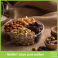 Nut Cravings Gourmet Collection - Rosh Hashana & Shana Tova Mixed Nuts Gift Basket In Green Gold Box (4 Assortments) Arrangement