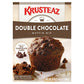 Krusteaz Double Chocolate Muffin Mix with Real Chocolate Chips, 20 Ounce Box (Pack of 4)