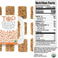 Top Seedz Organic Gluten Free Rosemary Seed  ers - 5 Oz (Pack of 6) - Healthy Vegan Snack with Plant Based Protein