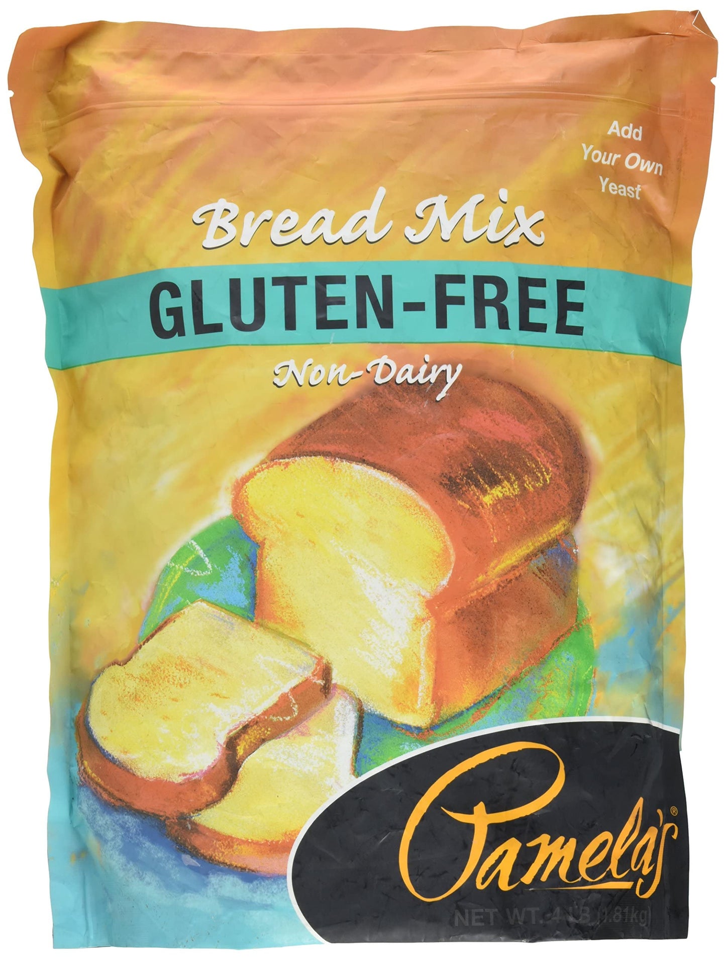 Pamela'S Products Amazing Gluten-Free Bread Mix, 4-Pound Bag