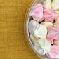4 Pack Krunchy Melts Original Meringue Cookies | Rainbow Vanilla Flavor 4-Pack | Only 80 Calories Per Serving | Fat Free, Gluten