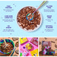 Magic Spoon Cereal, Cocoa 4-Pack Of Cereal And Spoon - Keto & Low Carb Lifestyles, Gluten & Grain Free, High Protein, 0G Sugar