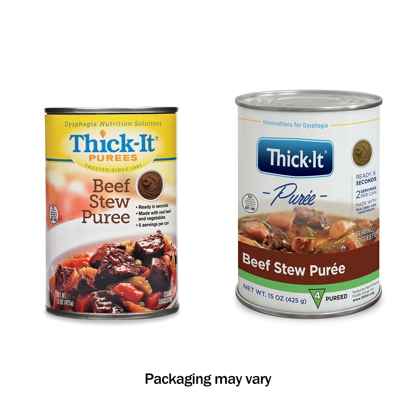 Thick-It Purees - Mixed Case - Protein (Variety Pack of 12)